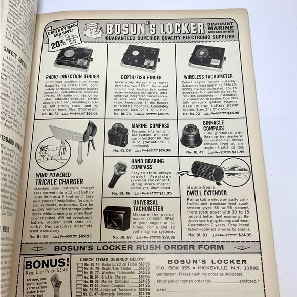 Vintage Rare May 1970 Motor Boating Magazine, 226 Pages - Picture 7 of 12